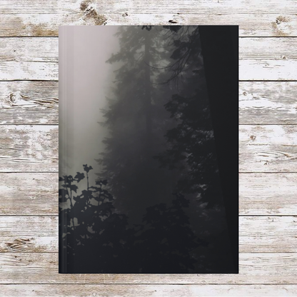 Dark Forest Theme Daily Journal - Hardcover - Your Ultimate Companion for Planning, Reflection, and Personal Growth