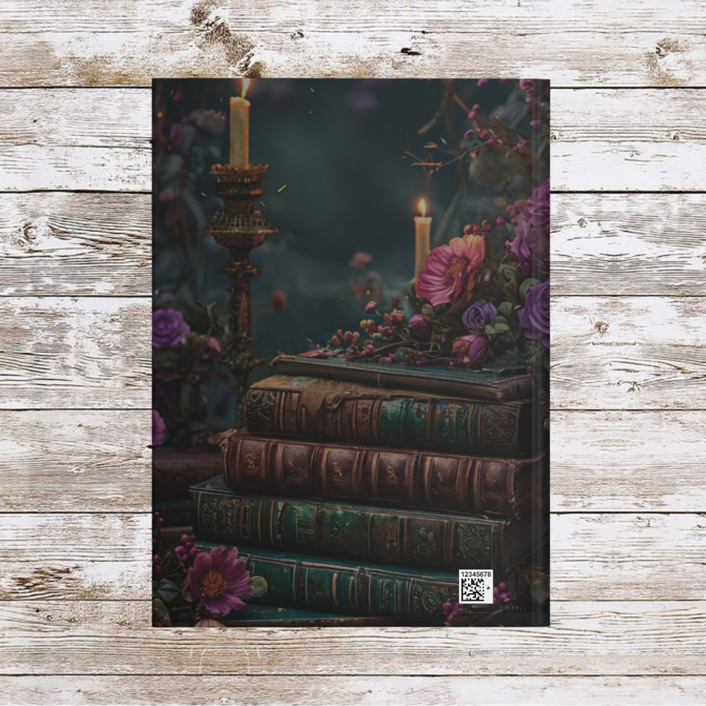 Candles and Books Daily Journal - Hardcover - Your Ultimate Companion for Planning, Reflection, and Personal Growth