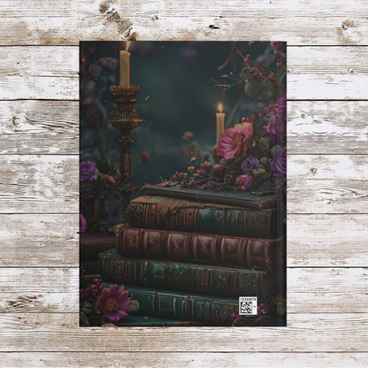 Candles and Books Daily Journal - Hardcover - Your Ultimate Companion for Planning, Reflection, and Personal Growth