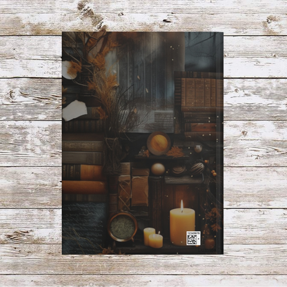 Candles and Books Daily Journal - Hardcover - Your Ultimate Companion for Planning, Reflection, and Personal Growth