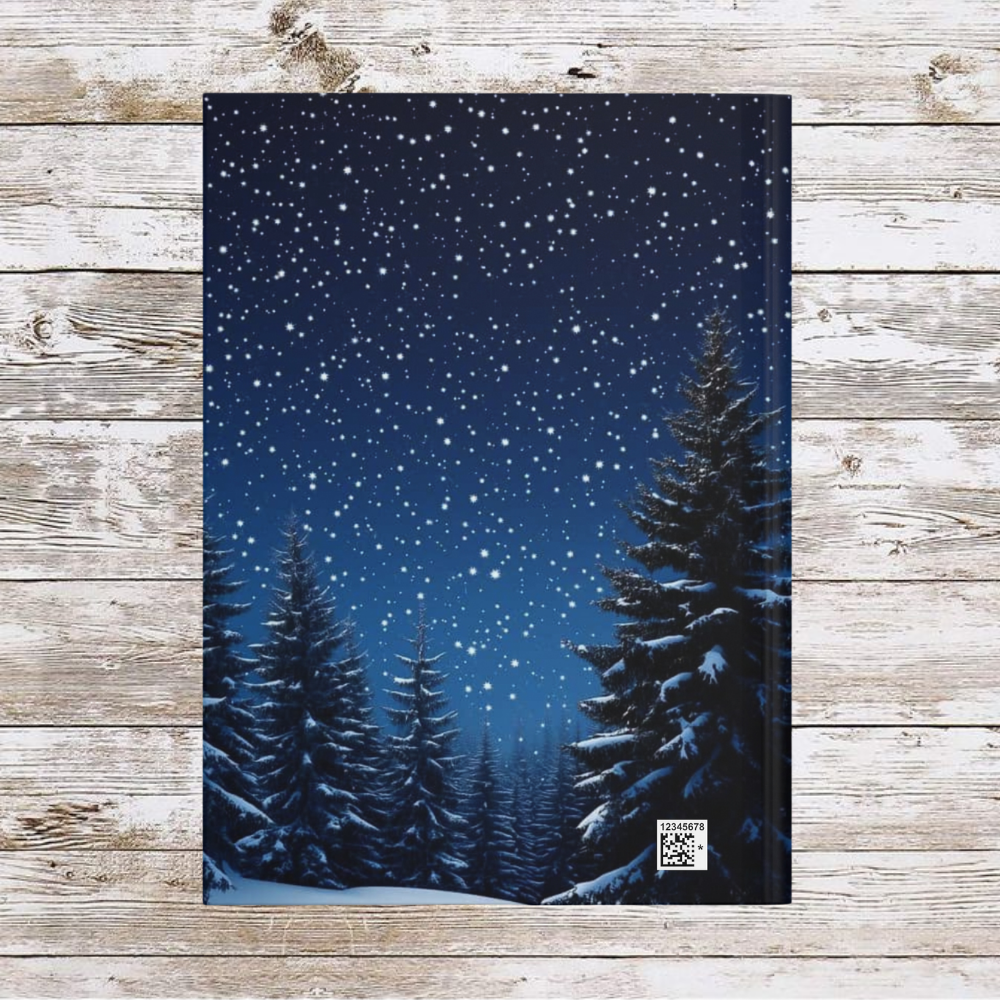 Evergreen Christmas Tree Daily Journal - Hardcover Journal, Planner, Personal Growth Gift, Notebook, Bullet Journal, Organizer, Matte