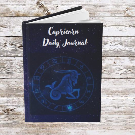 Capricorn Daily Journal - Hardcover - Your Ultimate Companion for Planning, Reflection, and Personal Growth