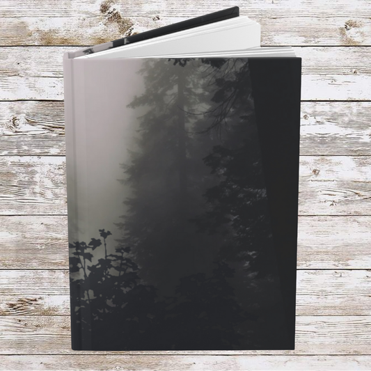 Dark Forest Theme Daily Journal - Hardcover - Your Ultimate Companion for Planning, Reflection, and Personal Growth
