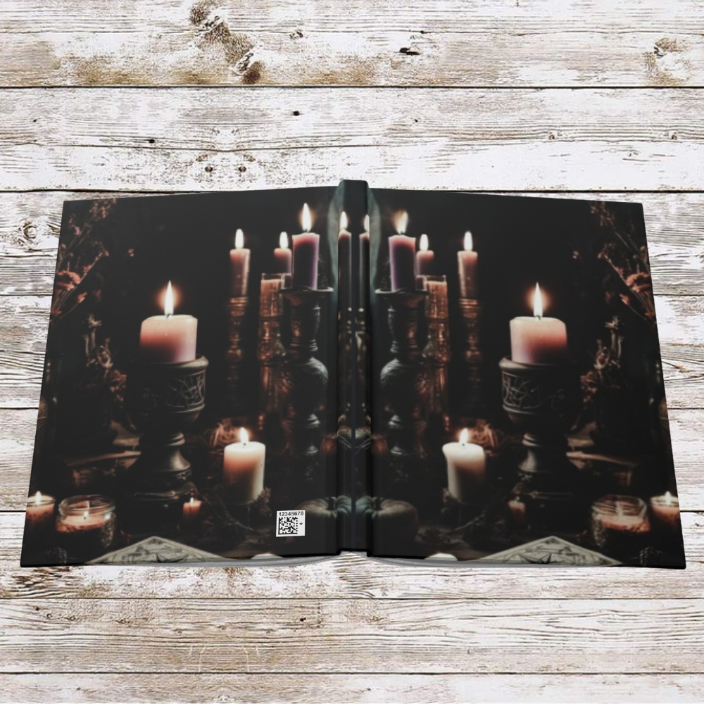 Dark Candles Daily Journal - Hardcover - Your Ultimate Companion for Planning, Reflection, and Personal Growth