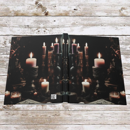 Dark Candles Daily Journal - Hardcover - Your Ultimate Companion for Planning, Reflection, and Personal Growth
