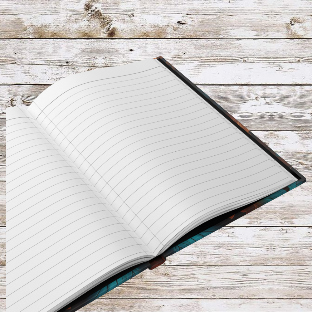 Blue and Orange Fall Leaves Hardcover - Your Ultimate Companion for Planning, Reflection, and Personal Growth