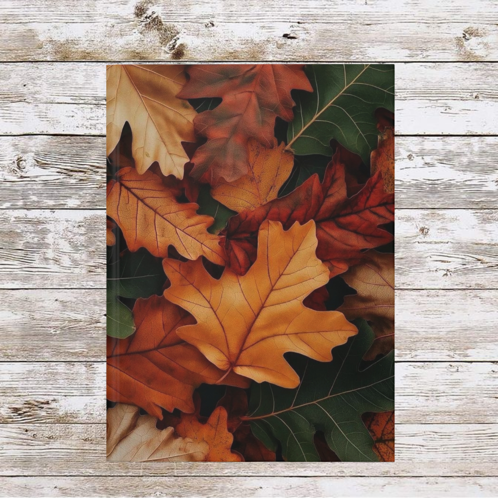 Fall Leaves Daily Journal - Hardcover - Your Ultimate Companion for Planning, Reflection, and Personal Growth
