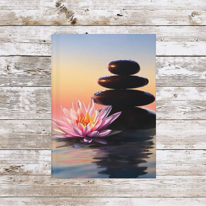 Lotus Flower Daily Journal - Hardcover - Your Ultimate Companion for Planning, Reflection, and Personal Growth