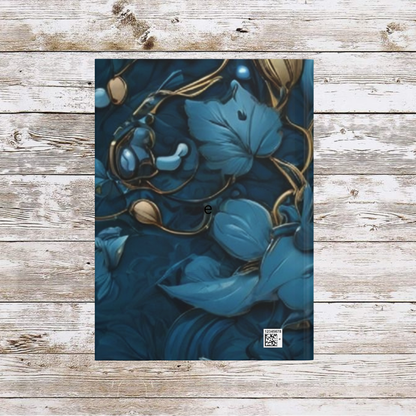 Blue Leaf Daily Journal - Hardcover - Your Ultimate Companion for Planning, Reflection, and Personal Growth
