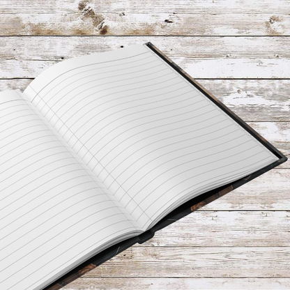 Compasses and Pouch Daily Journal - Hardcover, Planner, Reflection, Personal Growth - Traveler's Notebook, Bullet Journal, Organizer, Gift