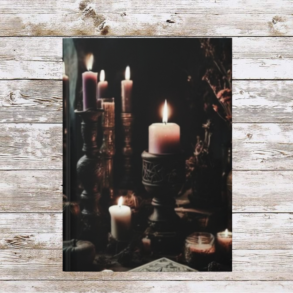Dark Candles Daily Journal - Hardcover - Your Ultimate Companion for Planning, Reflection, and Personal Growth