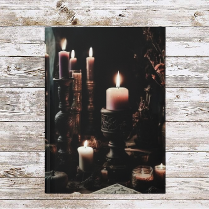 Dark Candles Daily Journal - Hardcover - Your Ultimate Companion for Planning, Reflection, and Personal Growth
