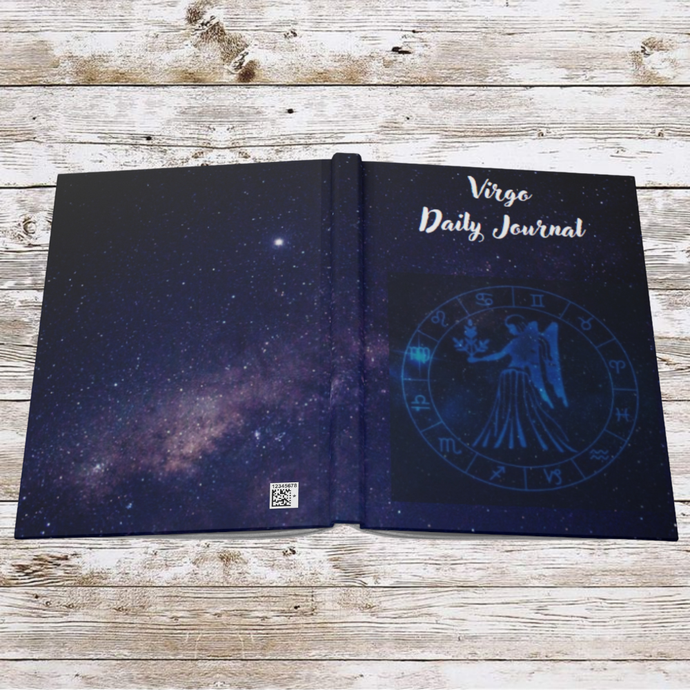 VIrgo Daily Journal - Hardcover - Your Ultimate Companion for Planning, Reflection, and Personal Growth
