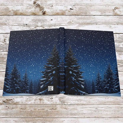 Evergreen Christmas Tree Daily Journal - Hardcover Journal, Planner, Personal Growth Gift, Notebook, Bullet Journal, Organizer, Matte