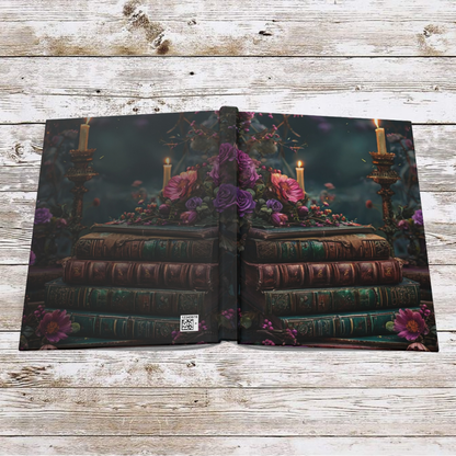 Candles and Books Daily Journal - Hardcover - Your Ultimate Companion for Planning, Reflection, and Personal Growth