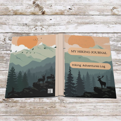 My Hiking Journal - Hardcover - Your Ultimate Companion for Outdoor Adventures