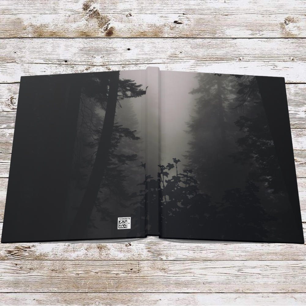 Dark Forest Theme Daily Journal - Hardcover - Your Ultimate Companion for Planning, Reflection, and Personal Growth