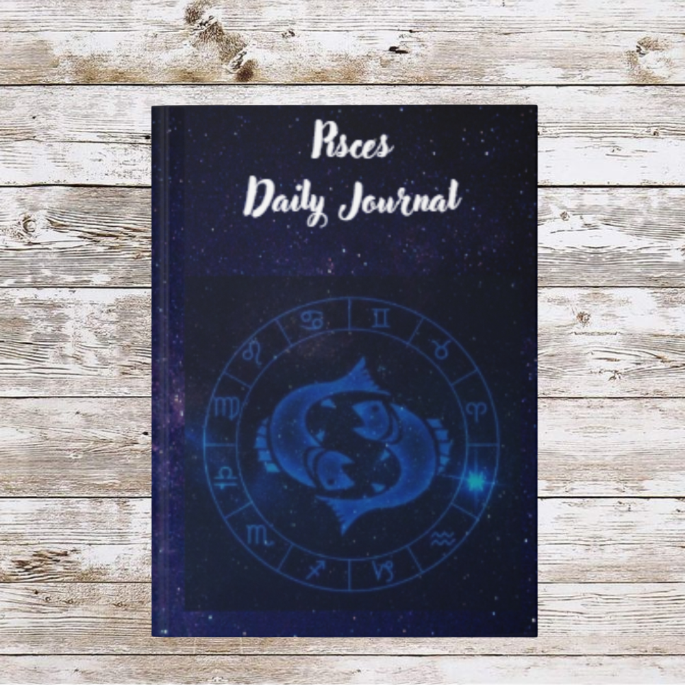 Pisces Daily Journal - Hardcover - Your Ultimate Companion for Planning, Reflection, and Personal Growth