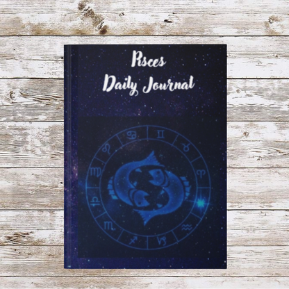 Pisces Daily Journal - Hardcover - Your Ultimate Companion for Planning, Reflection, and Personal Growth