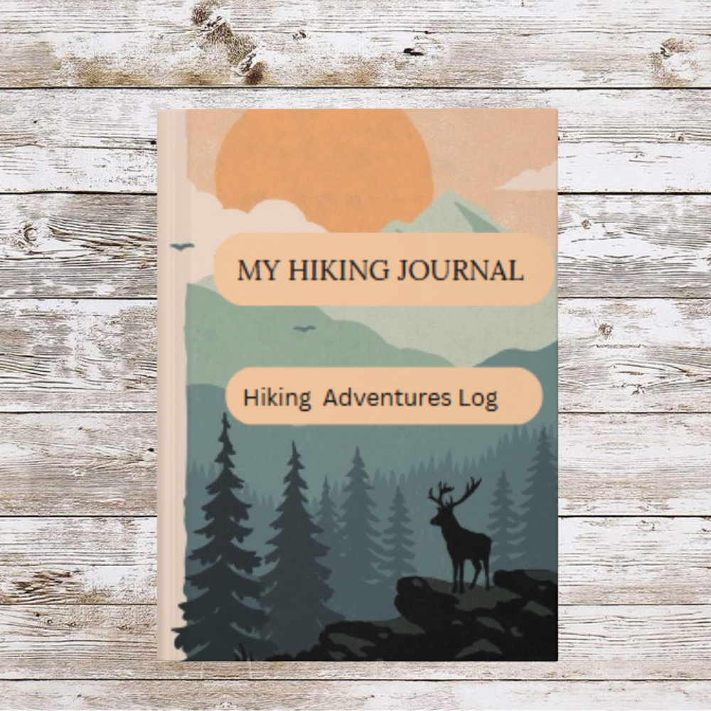 My Hiking Journal - Hardcover - Your Ultimate Companion for Outdoor Adventures