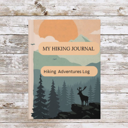 My Hiking Journal - Hardcover - Your Ultimate Companion for Outdoor Adventures