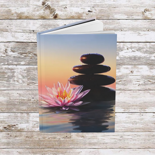 Lotus Flower Daily Journal - Hardcover - Your Ultimate Companion for Planning, Reflection, and Personal Growth