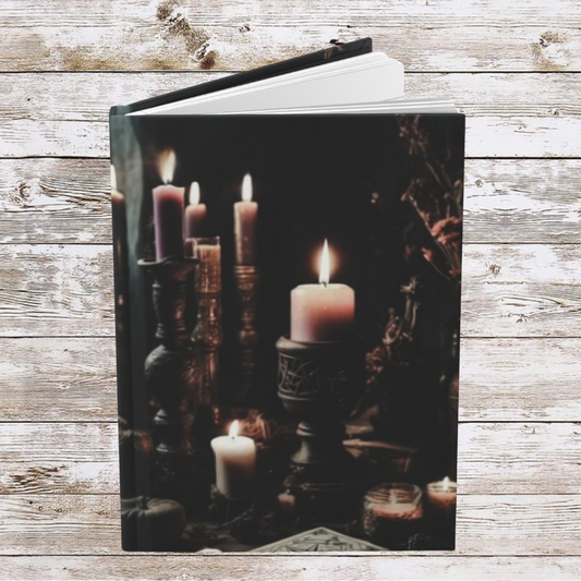 Dark Candles Daily Journal - Hardcover - Your Ultimate Companion for Planning, Reflection, and Personal Growth