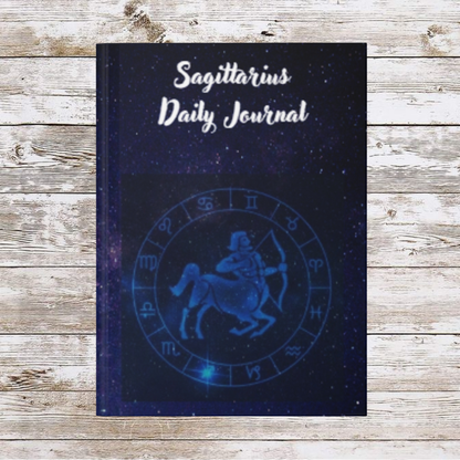 Sagittarius Daily Journal - Hardover - Your Ultimate Companion for Planning, Reflection and Personal Growth