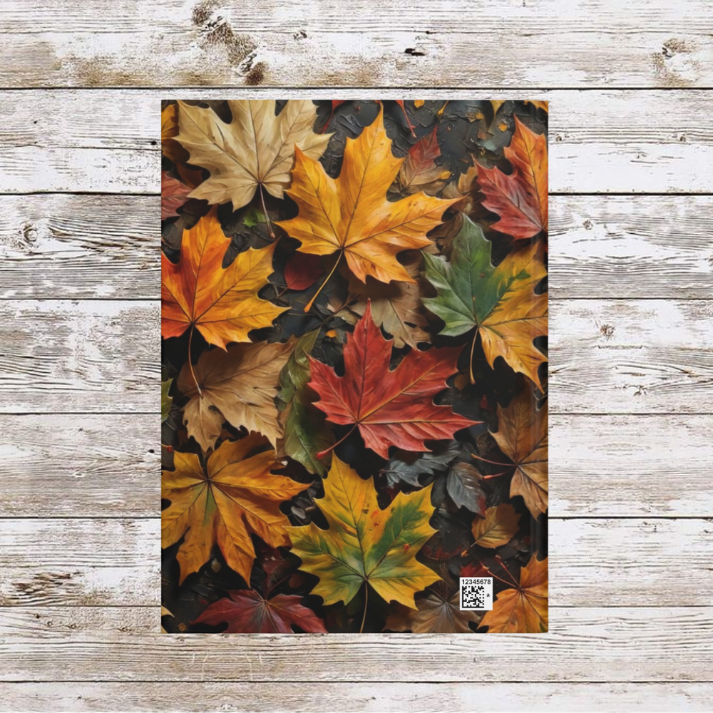 Fall Leaves Collage Daily Journal - Hardcover - Your Ultimate Companion for Planning, Reflection, and Personal Growth