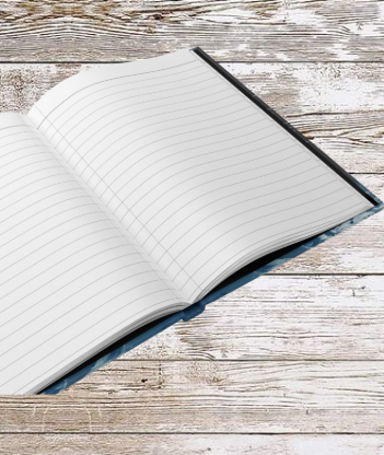 Moonlit Winter Trail Hardcover Journal - Holiday Planner & Daily Notebook