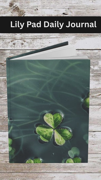 Lily Pad Daily Journal - Hardcover - Your Ultimate Companion for Planning, Reflection, and Personal Growth