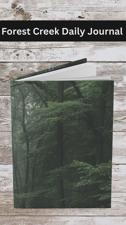 Forest Creek Daily Journal - Hardcover - Your Ultimate Companion for Planning, Reflection, and Personal Growth