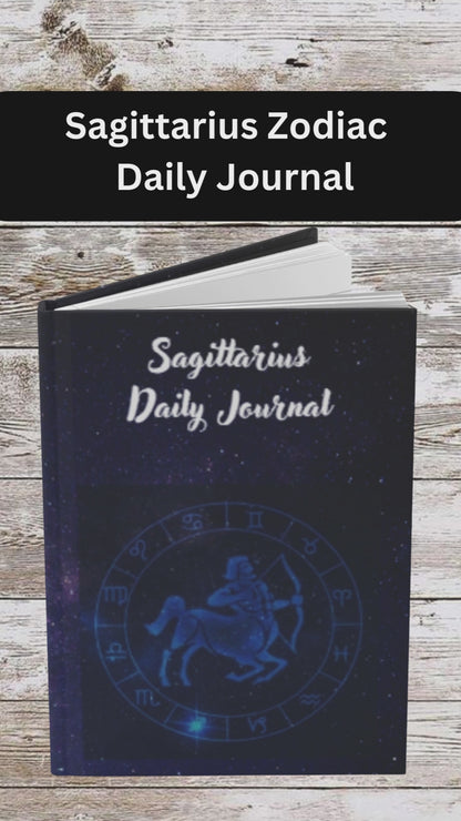 Sagittarius Daily Journal - Hardover - Your Ultimate Companion for Planning, Reflection and Personal Growth
