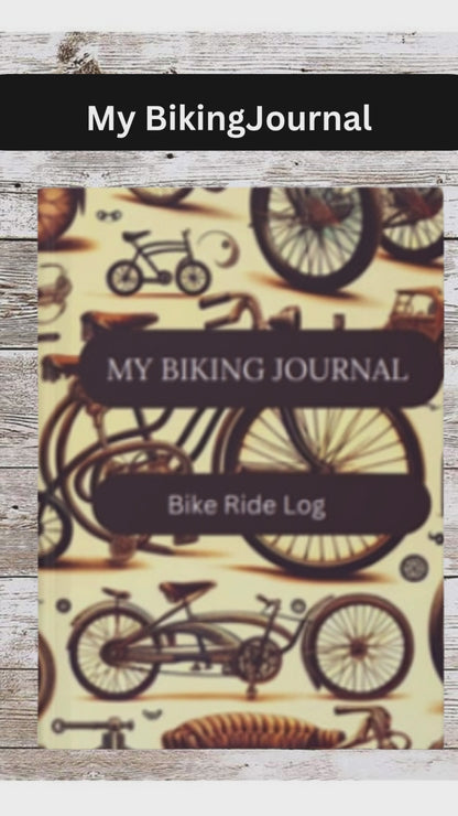 My Biking Journal - Hardcover - Your Ultimate Companion for Outdoor Adventures