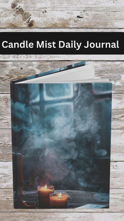 Candle Mist Daily Journal - Hardcover - Your Ultimate Companion for Planning, Reflection, and Personal Growth
