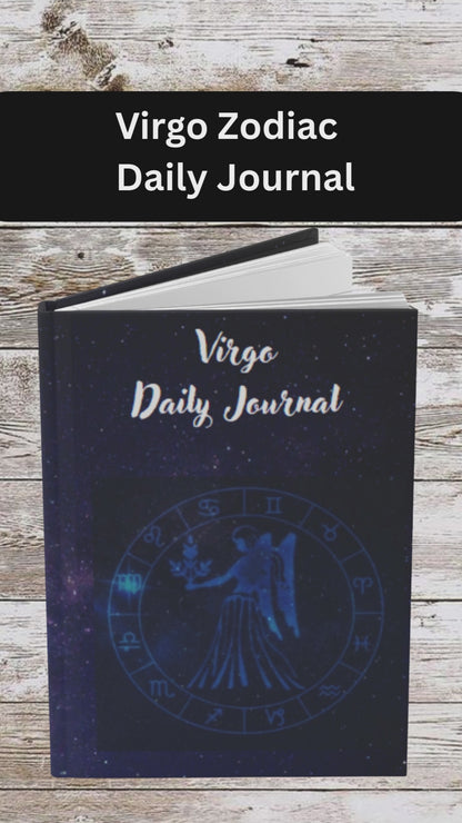 VIrgo Daily Journal - Hardcover - Your Ultimate Companion for Planning, Reflection, and Personal Growth