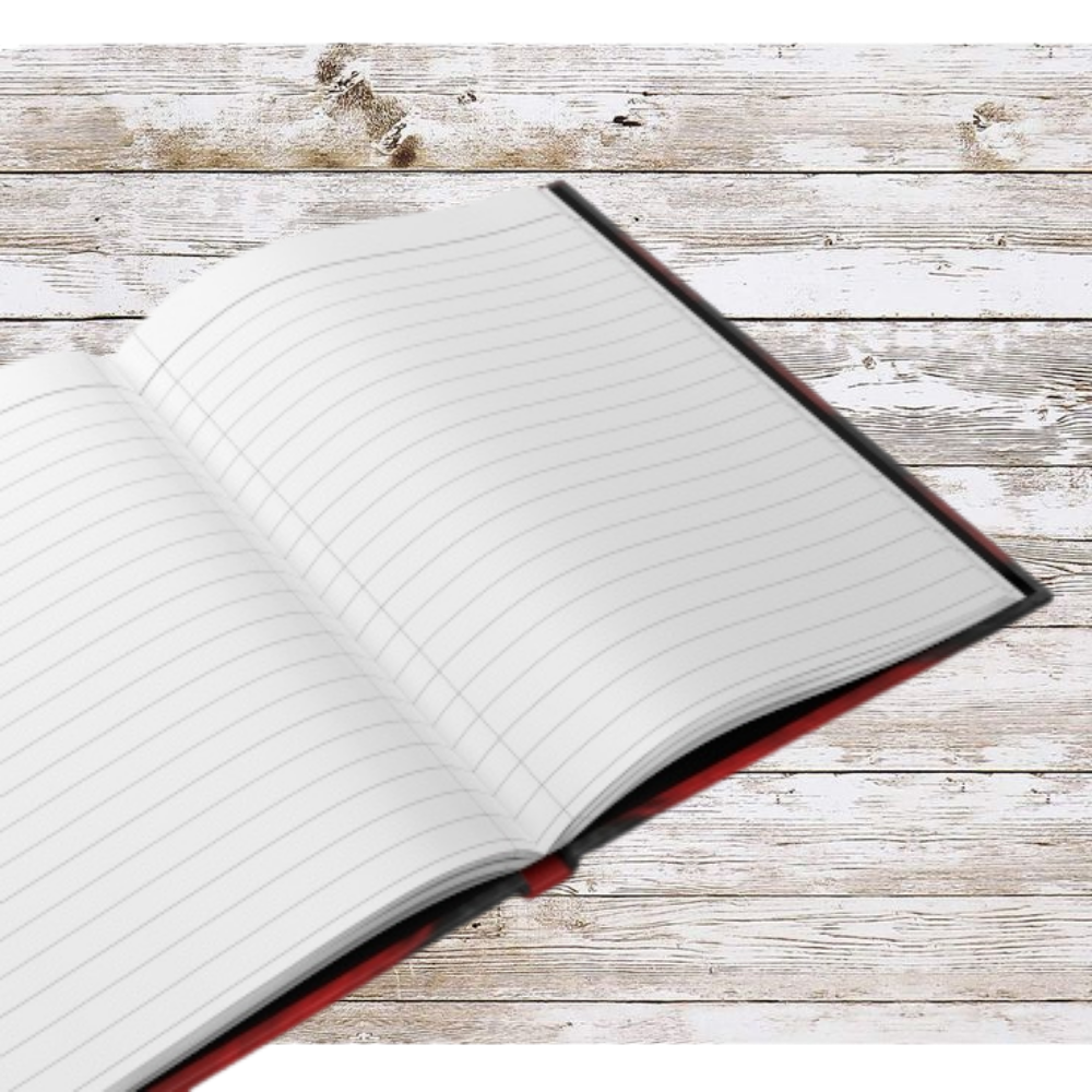 Red & Blue Flag Daily Journal - Hardcover - Your Ultimate Companion for Planning, Reflection, and Personal Growth