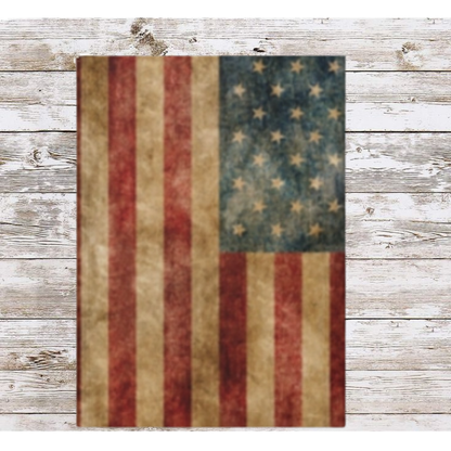 Vintage Flag Daily Journal - Hardcover - Your Ultimate Companion for Planning, Reflection, and Personal Growth