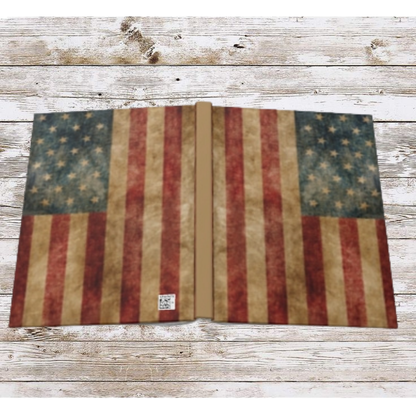 Vintage Flag Daily Journal - Hardcover - Your Ultimate Companion for Planning, Reflection, and Personal Growth