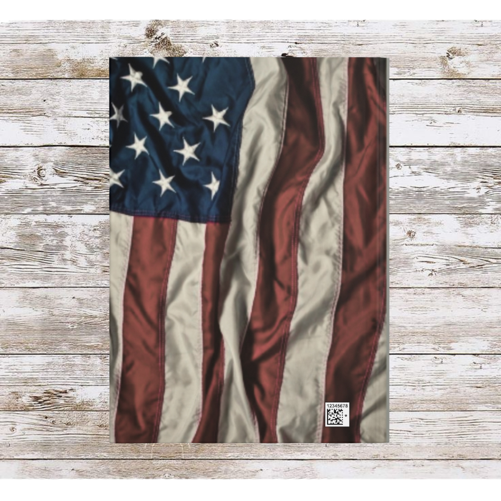 Wrinkled Flag Daily Journal - Hardcover - Your Ultimate Companion for Planning, Reflection, and Personal Growth