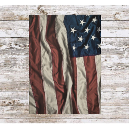 Wrinkled Flag Daily Journal - Hardcover - Your Ultimate Companion for Planning, Reflection, and Personal Growth