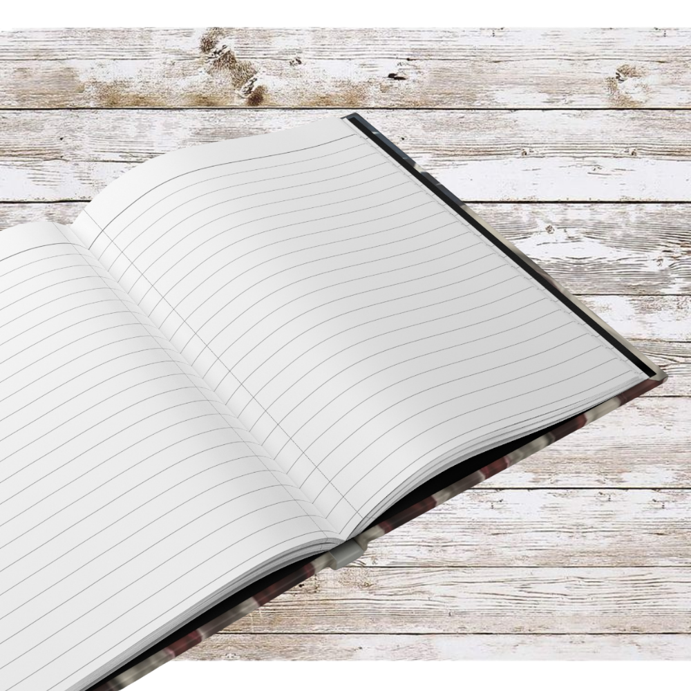 Wrinkled Flag Daily Journal - Hardcover - Your Ultimate Companion for Planning, Reflection, and Personal Growth